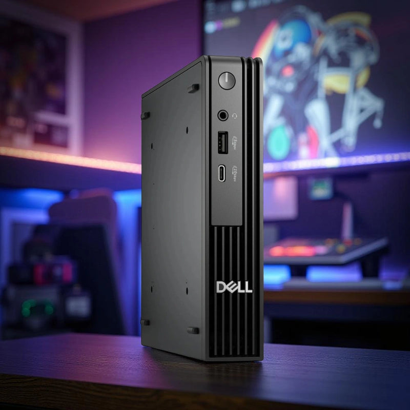 Dell Pro Micro QCM1250 – Intel Core Ultra 5 235T | 16GB RAM | 512GB SSD | Windows 11 Pro | 3-Year ProSupport