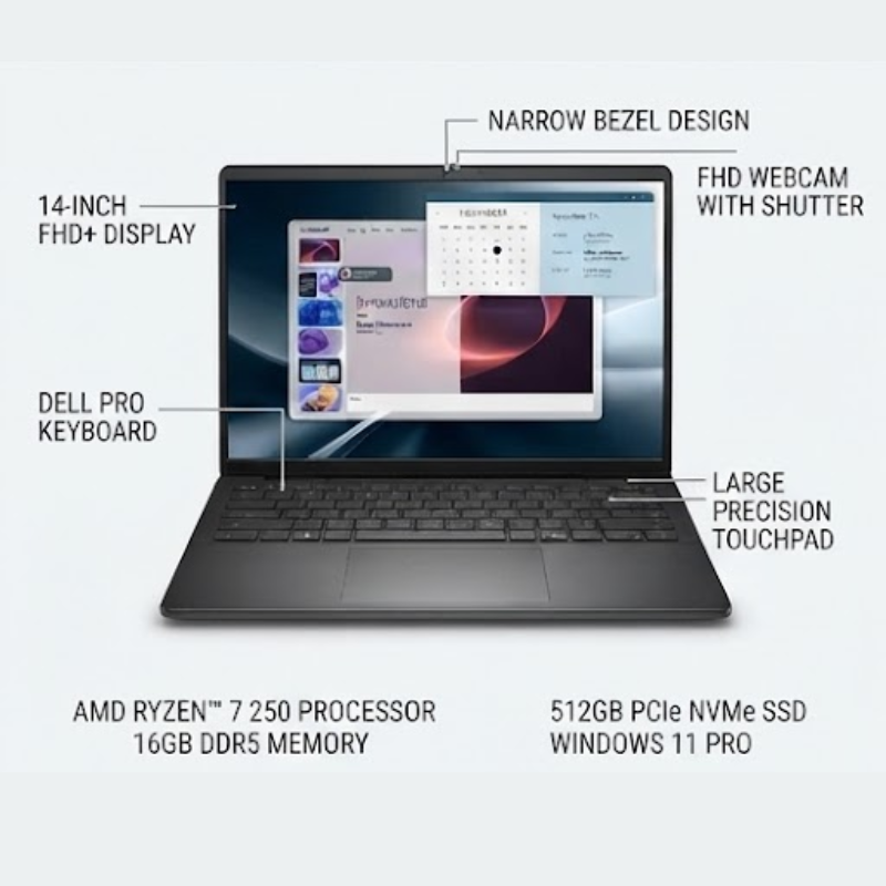 DELL PRO 14 ESSENTIAL PV14250 NOTEBOOK