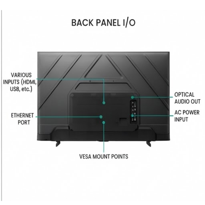 Hisense 58Q6Q 58-Inch 4K QLED VIDAA Smart TV with Dolby Vision