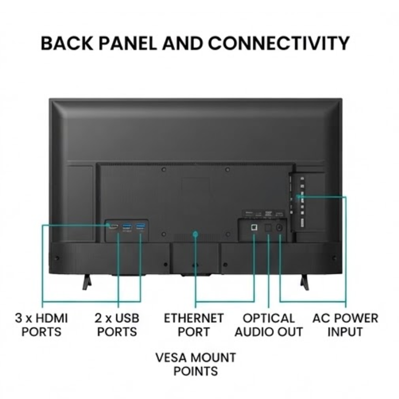 Hisense 75A6Q 75-inch 4K UHD VIDAA Smart LED TV