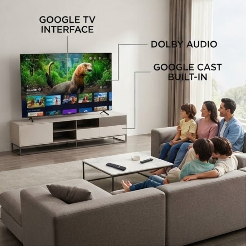 TCL 50S5K 50-inch FHD QLED Google Smart TV
