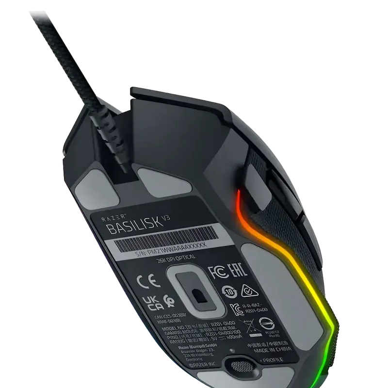 Razer Basilisk V3 RGB Wired Gaming Mouse - Black