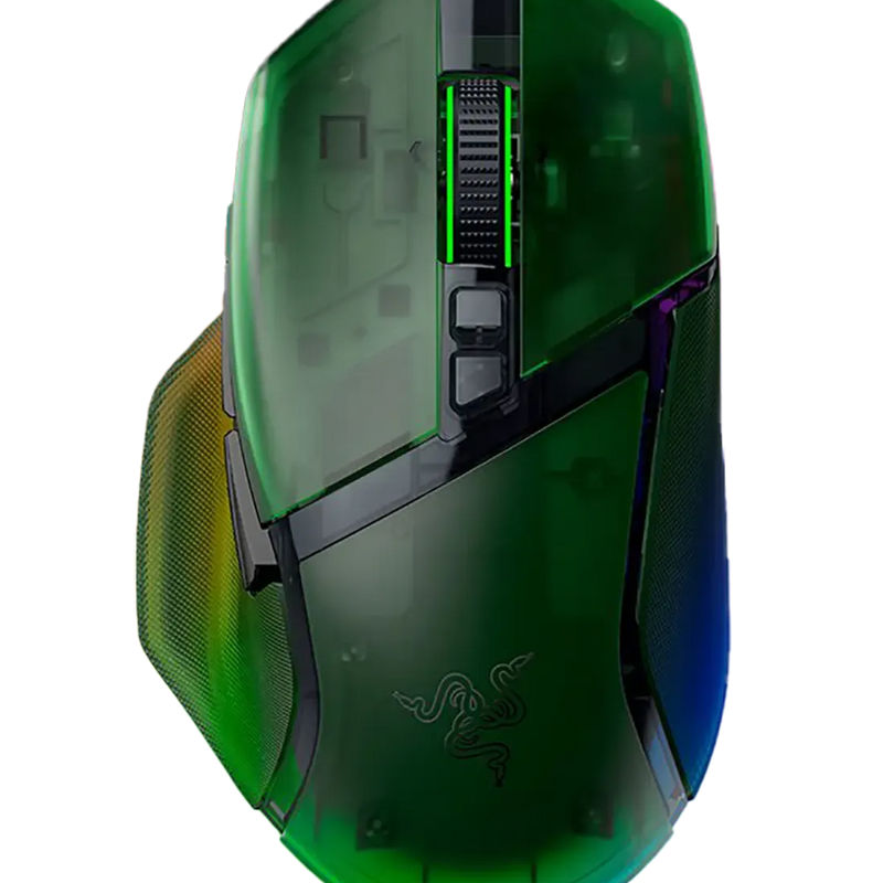 Razer Basilisk V3 Pro 35K Wireless Gaming Mouse - Phantom Green