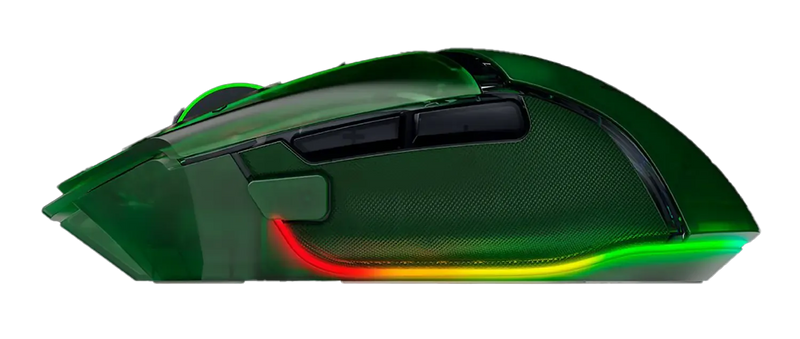 Razer Basilisk V3 Pro 35K Wireless Gaming Mouse - Phantom Green