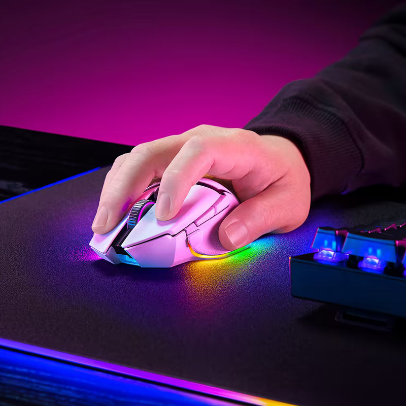 Razer Basilisk V3 Pro 35K Wireless Gaming Mouse - White