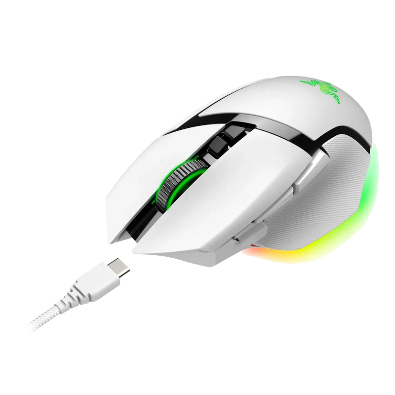 Razer Basilisk V3 Pro White Edition Wireless Gaming Mouse