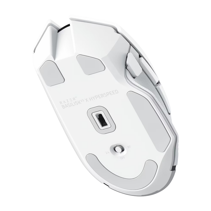 Razer Basilisk V3 X HyperSpeed Wireless Gaming Mouse - White