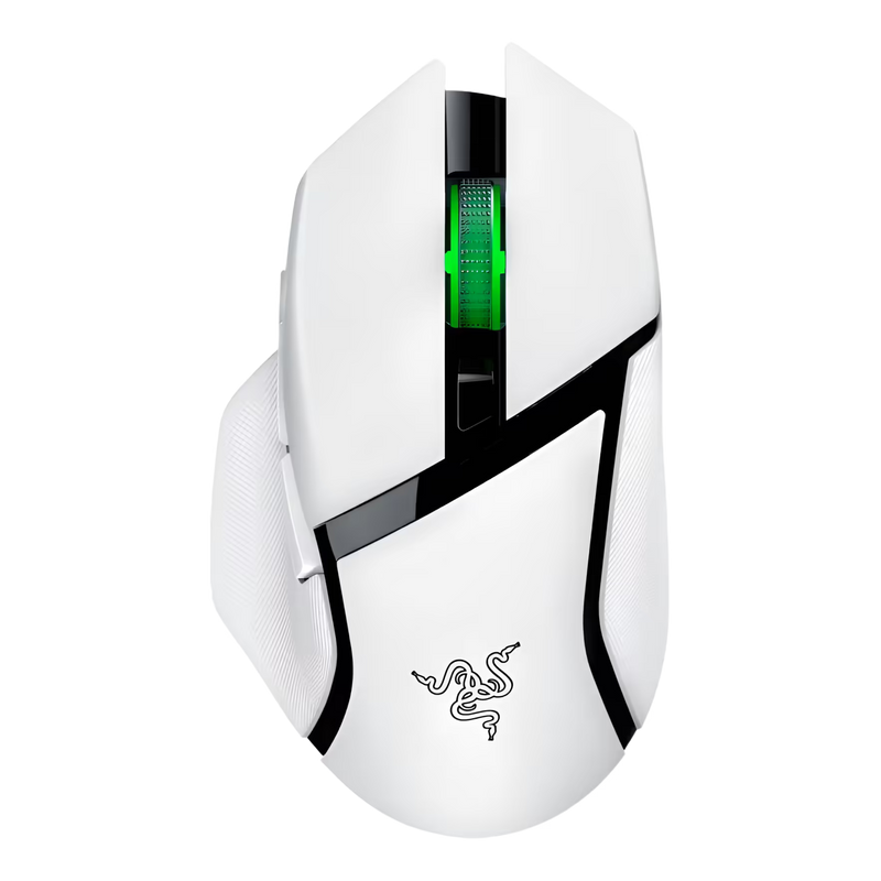 Razer Basilisk V3 X HyperSpeed Wireless Gaming Mouse - White