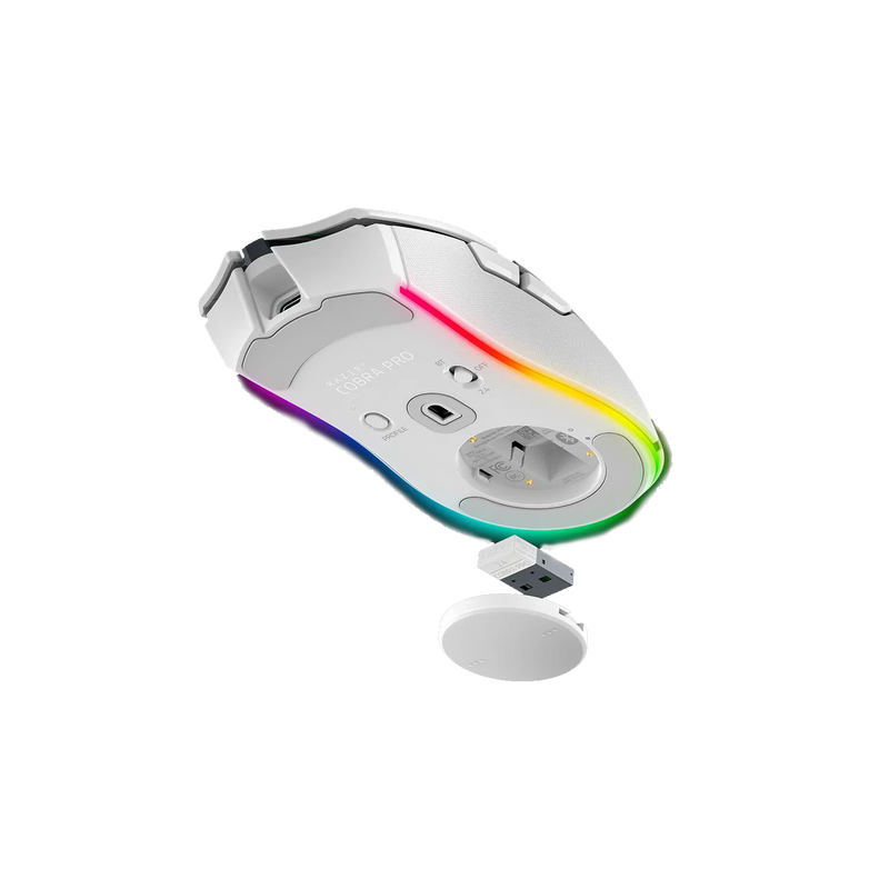 Razer Cobra Pro Wireless Gaming Mouse - White