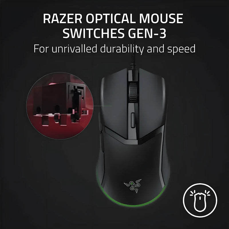 Razer Cobra Wired Gaming Mouse - Black