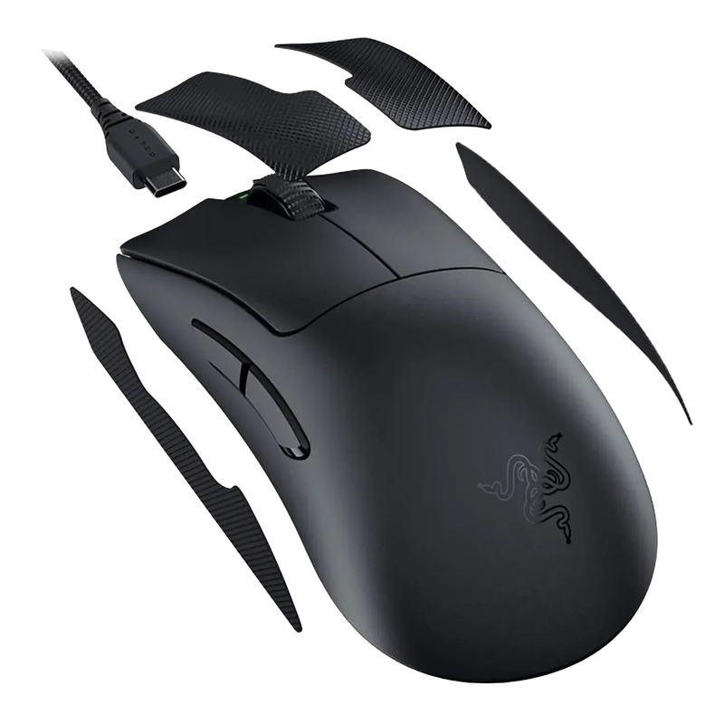 Razer DeathAdder V3 Pro HyperPolling Wireless Gaming Mouse - Black