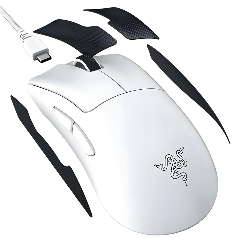 Razer DeathAdder V3 Pro Wireless Gaming Mouse - White