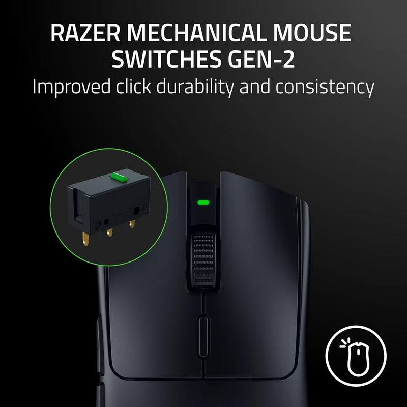 Razer Viper V3 HyperSpeed Wireless Esports Gaming Mouse - Classic Black