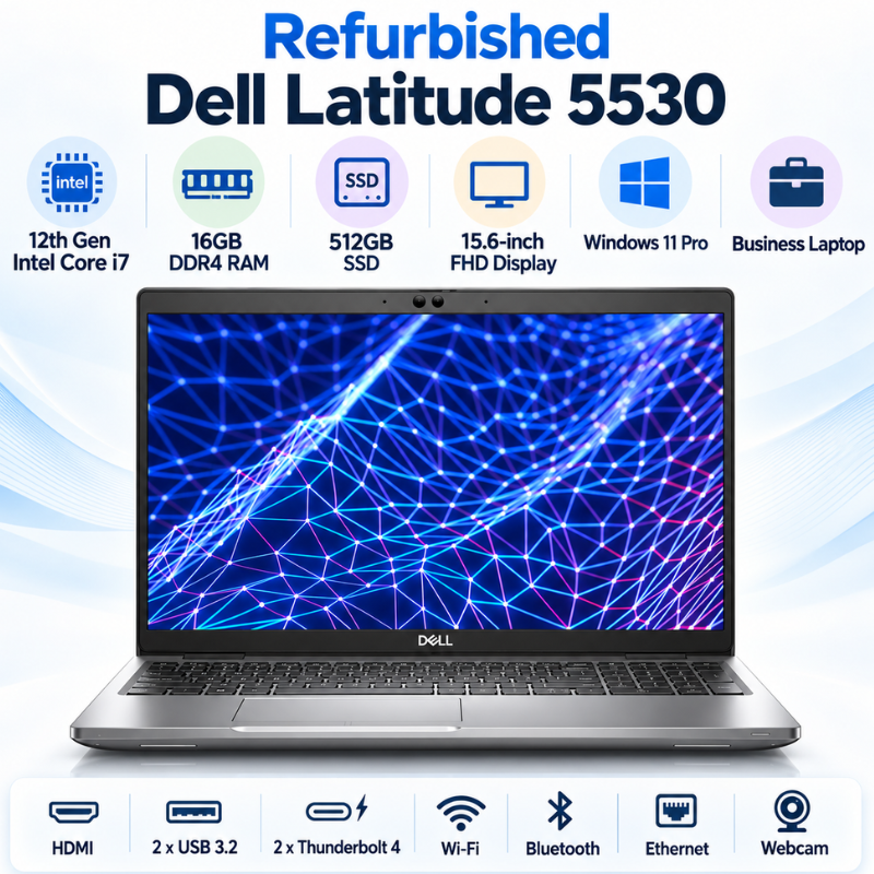 Dell Latitude 5530 Refurbished Core i7 Business Laptop
