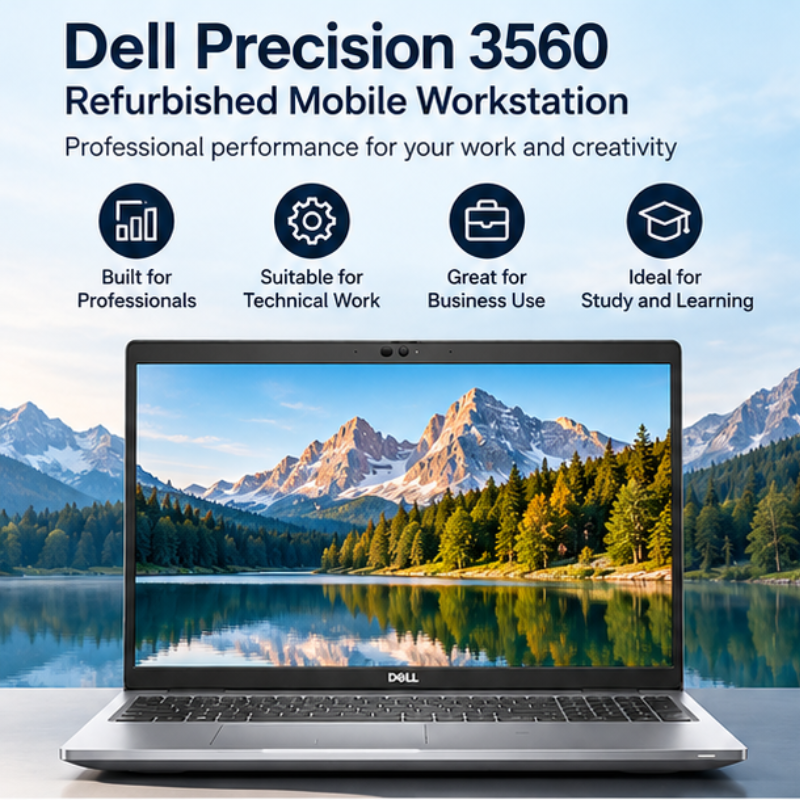 Dell Precision 3560 Refurbished Core i7 Workstation Laptop