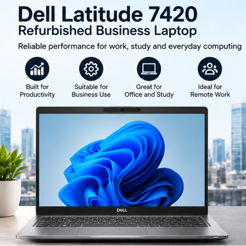 Dell Latitude 7420 Refurbished Core i7 Business Laptop