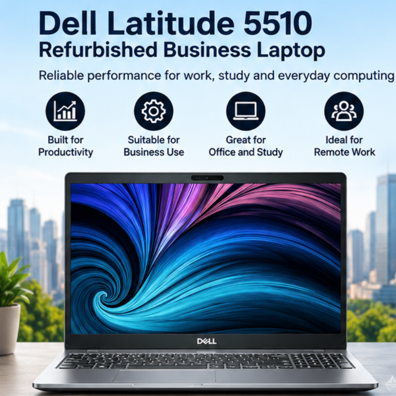 Dell Latitude 5510 Refurbished Core i7 Business Laptop