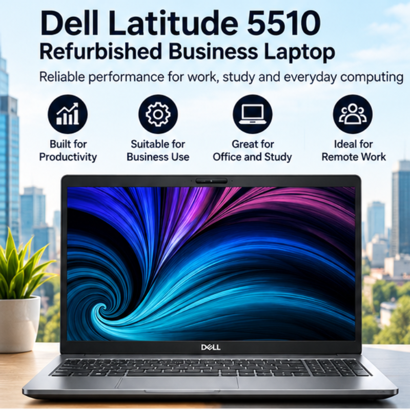 Dell Latitude 5510 Refurbished Core i5 Business Laptop