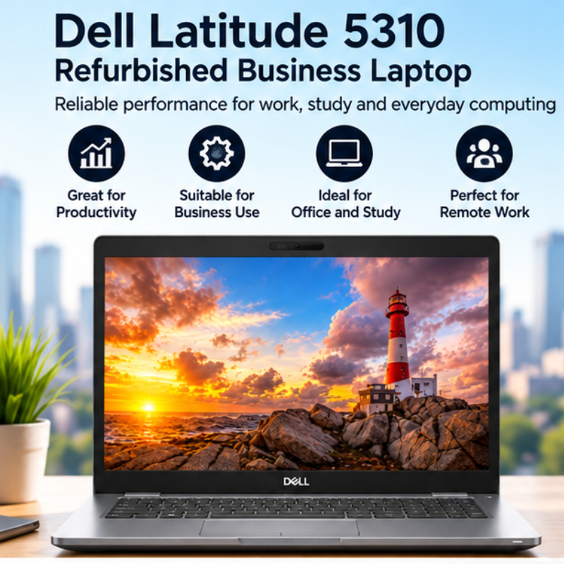 Dell Latitude 5310 Refurbished Core i5 Business Laptop