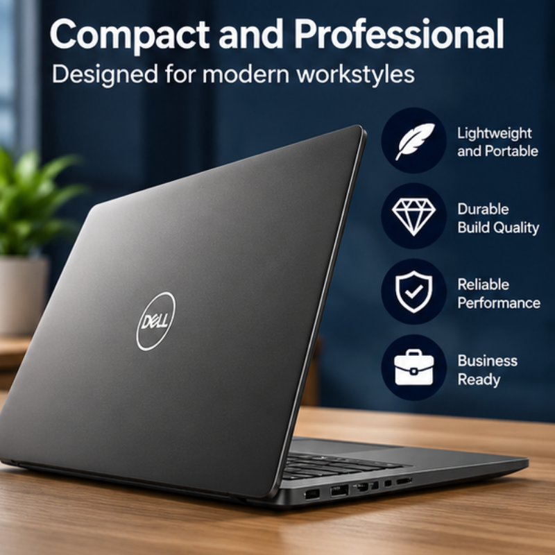 Dell Latitude 7300 13-Inch Core i7 Refurbished Laptop with Webcam