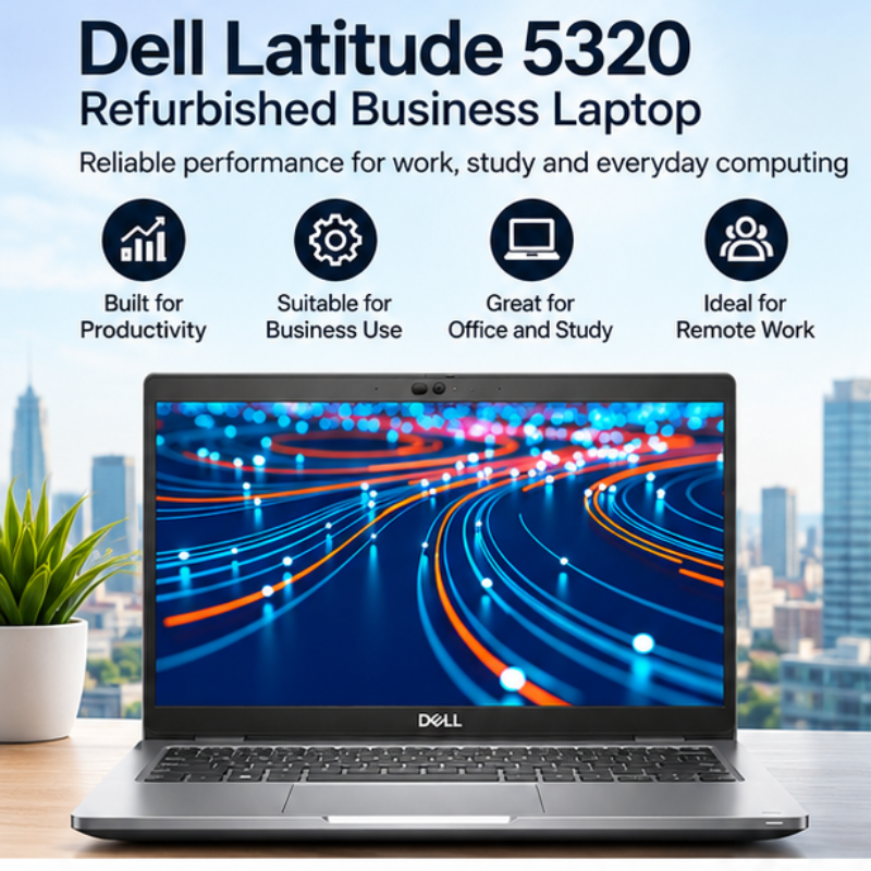 Dell Latitude 5320 Refurbished Core i7 Business Laptop