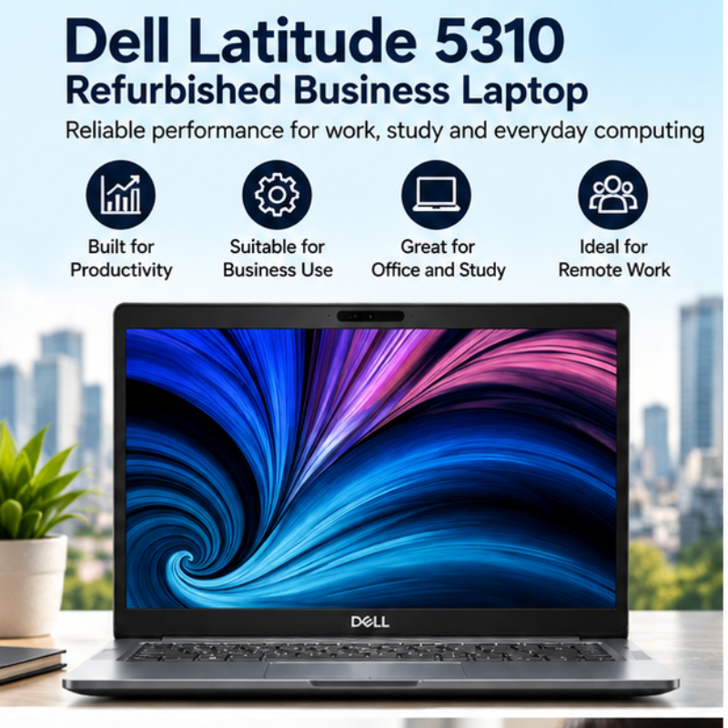 Dell Latitude 5310 Refurbished Core i7 Business Laptop