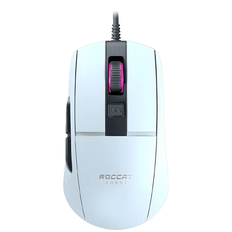 Roccat Burst Core Lightweight Gaming Mouse - White