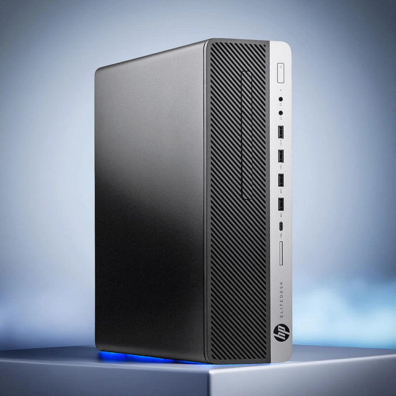 Certified Refurbished HP EliteDesk 800 G4 SFF – Intel Core i5 8th Gen | 8GB RAM | 256GB SSD | Desktop Only