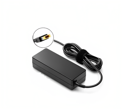 Generic Charger for Lenovo 20V 4.5A - Square Pin - USB - Pack of 5