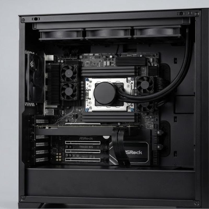 AI Workstation (Pre-built) Ryzen Threadripper Pro 9965WX, 128(4x32gb) kit, RTX PRO 4000 Blackwell 24gb GDDR7, 4TB m.2 Gen 4