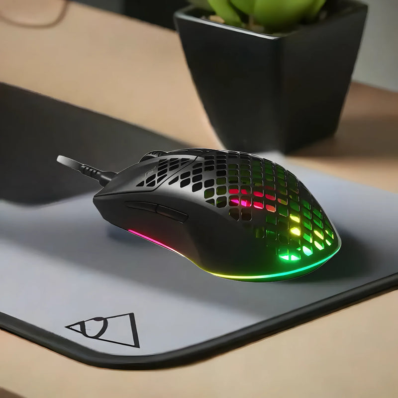 SteelSeries Aerox 3 Super Light Wired Gaming Mouse - Onyx
