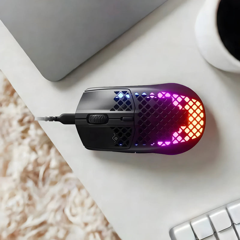 SteelSeries Aerox 3 Super Light Wired Gaming Mouse - Onyx