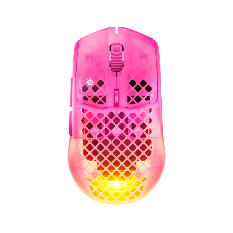 SteelSeries Aerox 3 Wireless Gen 2 Gaming Mouse - Magenta Haze
