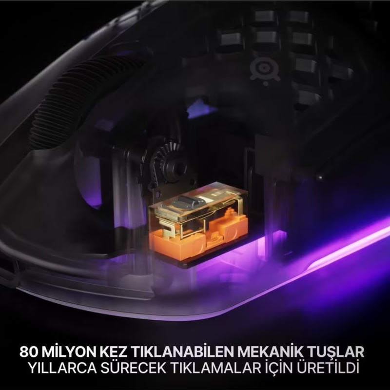 SteelSeries Aerox 3 Wireless Gen 2 Gaming Mouse - Magenta Haze