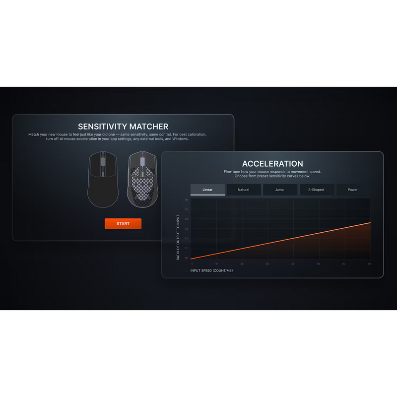 SteelSeries Aerox 3 Wireless Gen 2 Gaming Mouse - Shadow