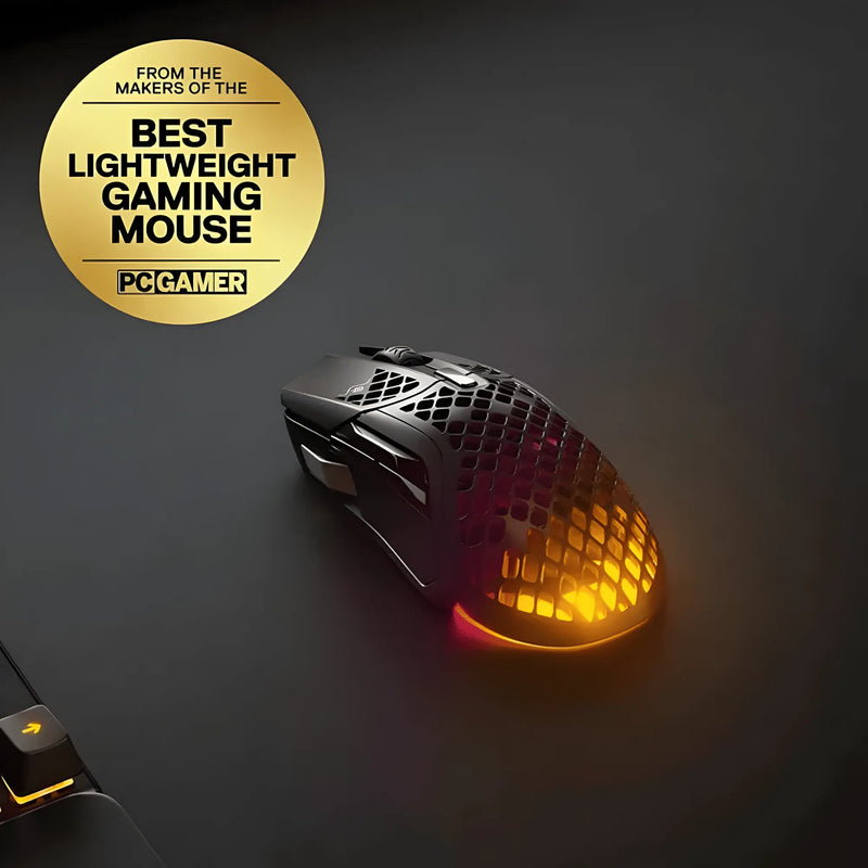 SteelSeries Aerox 5 Wireless Gaming Mouse - Black