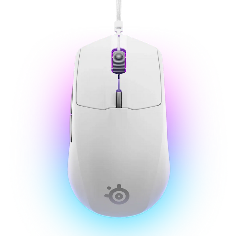 SteelSeries Rival 3 Gen 2 Gaming Mouse - White