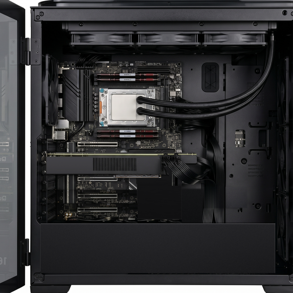 AI Workstation (Pre-built) Ryzen Threadripper 9980X, 192GB (4x48GB) ECC, RTX PRO 5000 Blackwell 72GB GDDR7, 4TB M.2 Gen 5