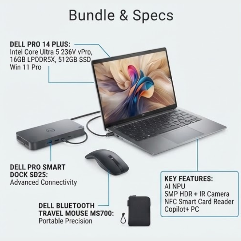 Dell Pro 14 Premium Productivity Bundle