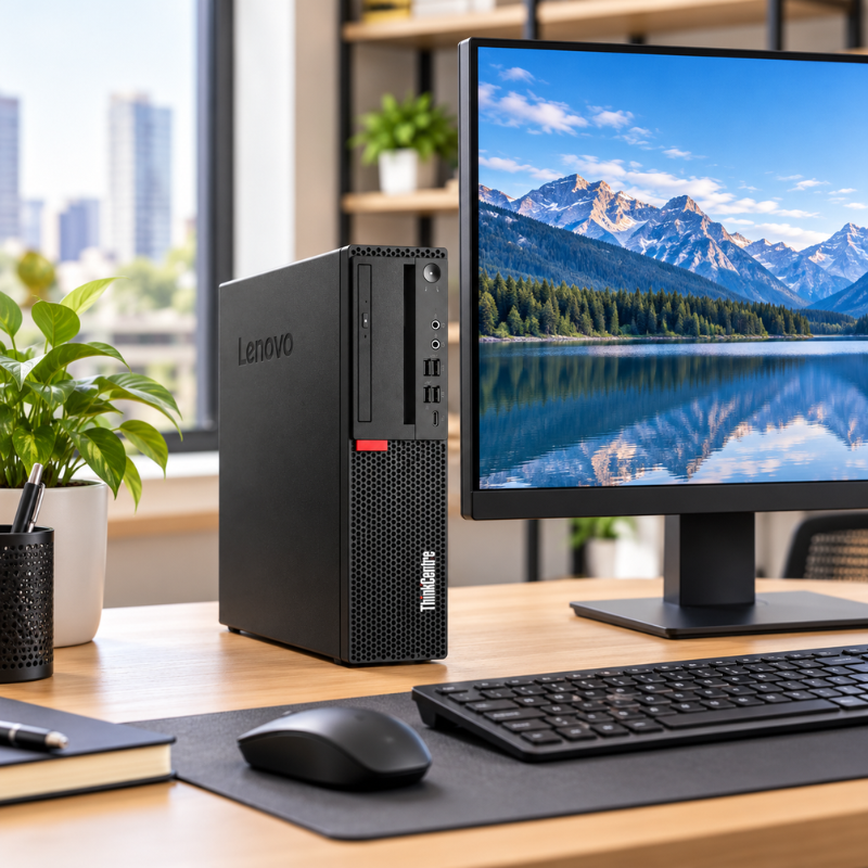 Lenovo ThinkCentre M920q Refurbished Mini Desktop i7 16GB RAM 256GB SSD