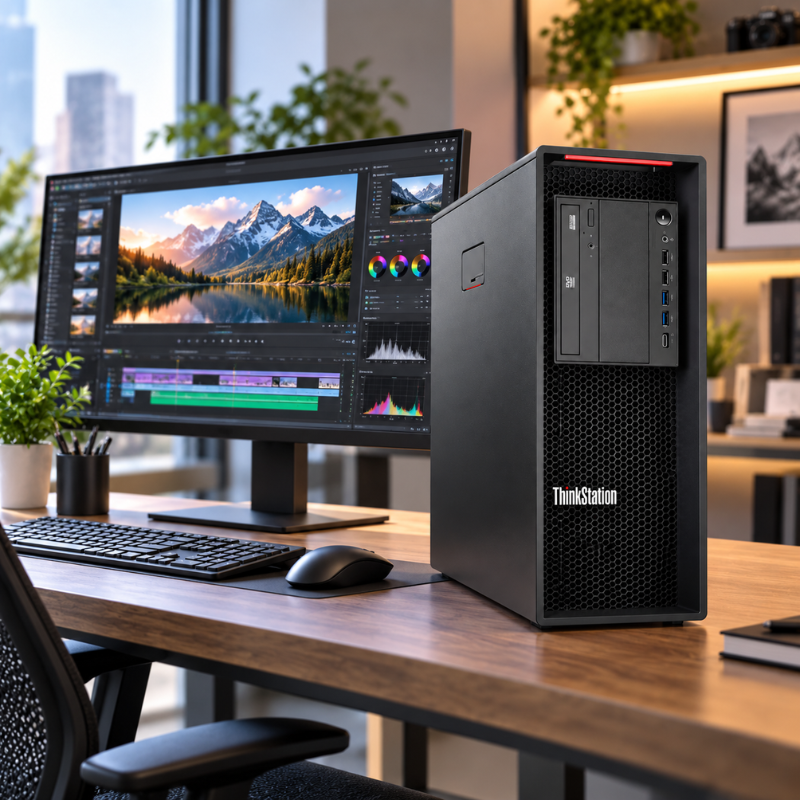 Refurbished Lenovo ThinkStation P520 Xeon W-2155 Workstation