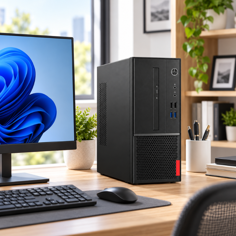 Lenovo ThinkCentre V530 SFF Refurbished Desktop i5 8GB RAM 256GB SSD