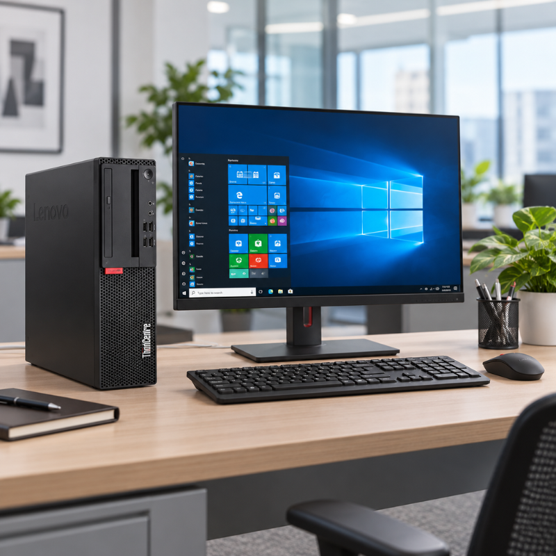 Lenovo ThinkCentre M910 Refurbished Desktop PC i7 8GB RAM 256GB SSD