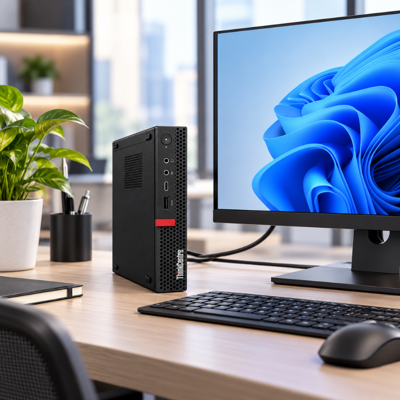 Refurbished Lenovo ThinkCentre M70q Core i5 Desktop PC
