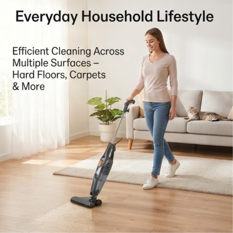 2-in-1 Multifunctional 1000W Vertical Vacuum Cleaner SK-3389