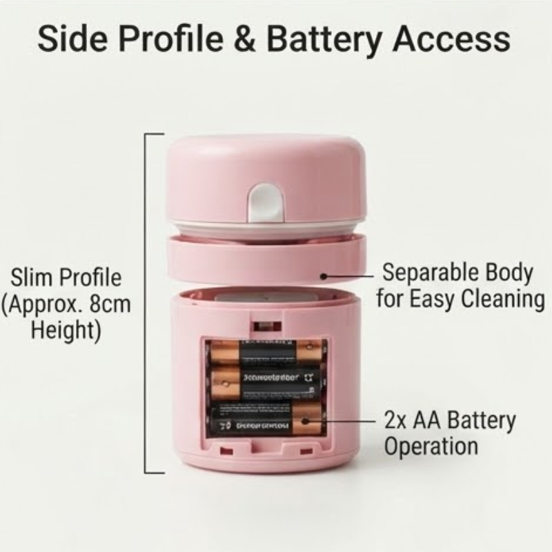 YXS01 3W Wireless Mini Table Vacuum Cleaner