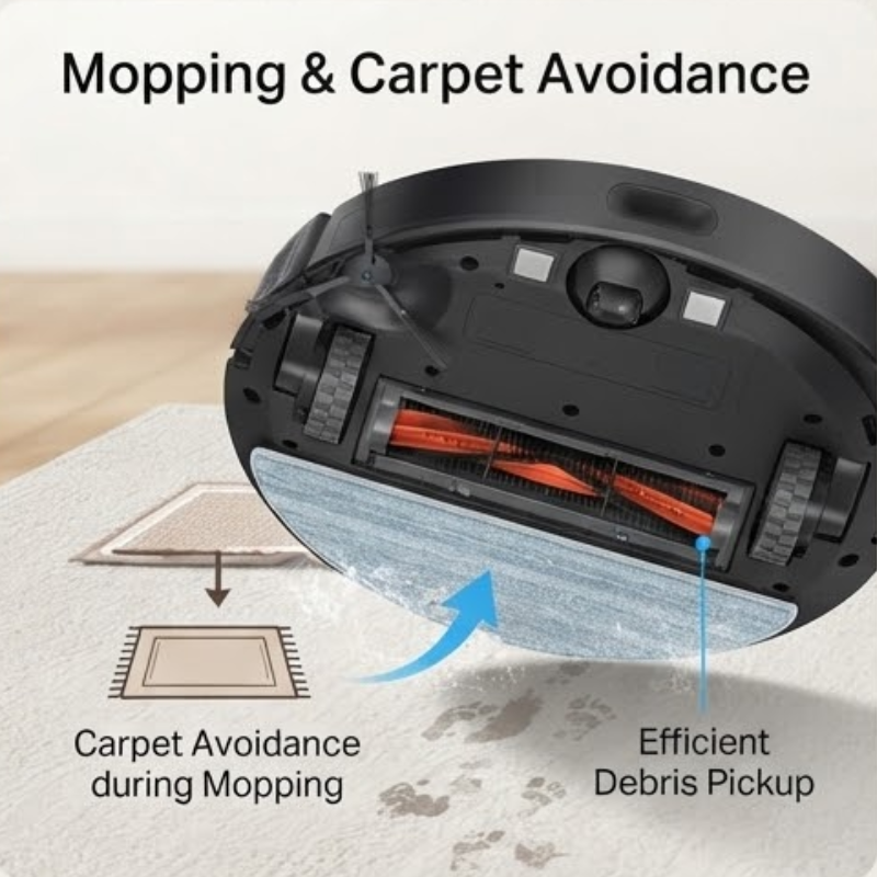 RV30 Max 5300Pa Robot Vacuum Cleaner & Mop