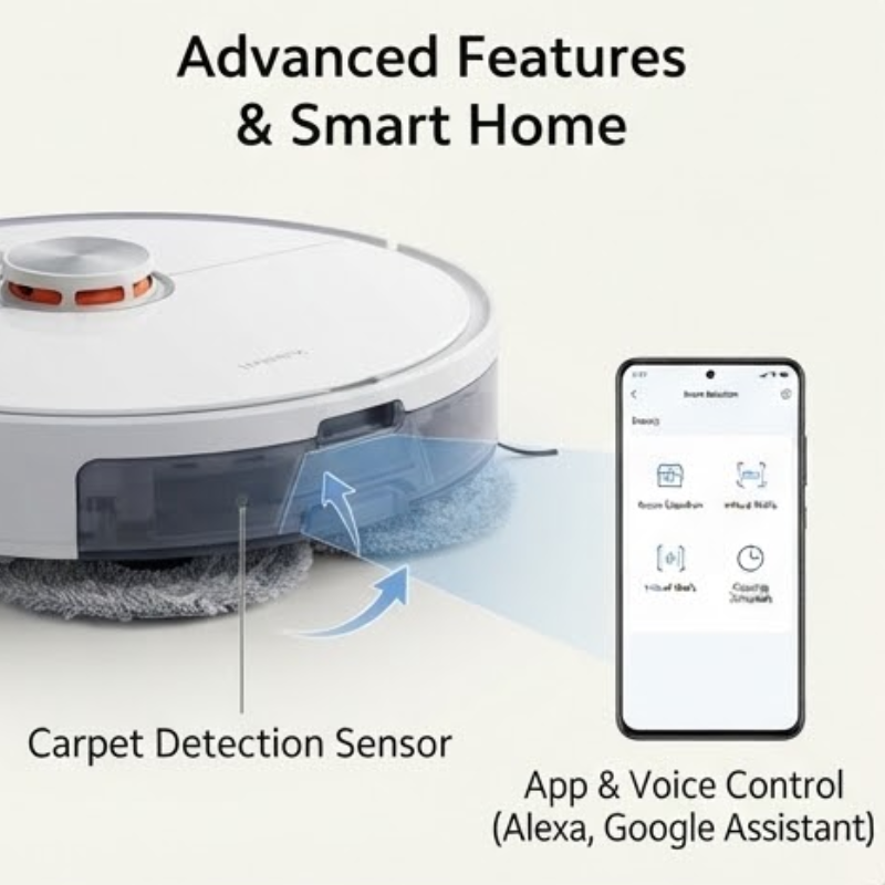 6000Pa Robot Vacuum Cleaner & Mop BHR8159EU