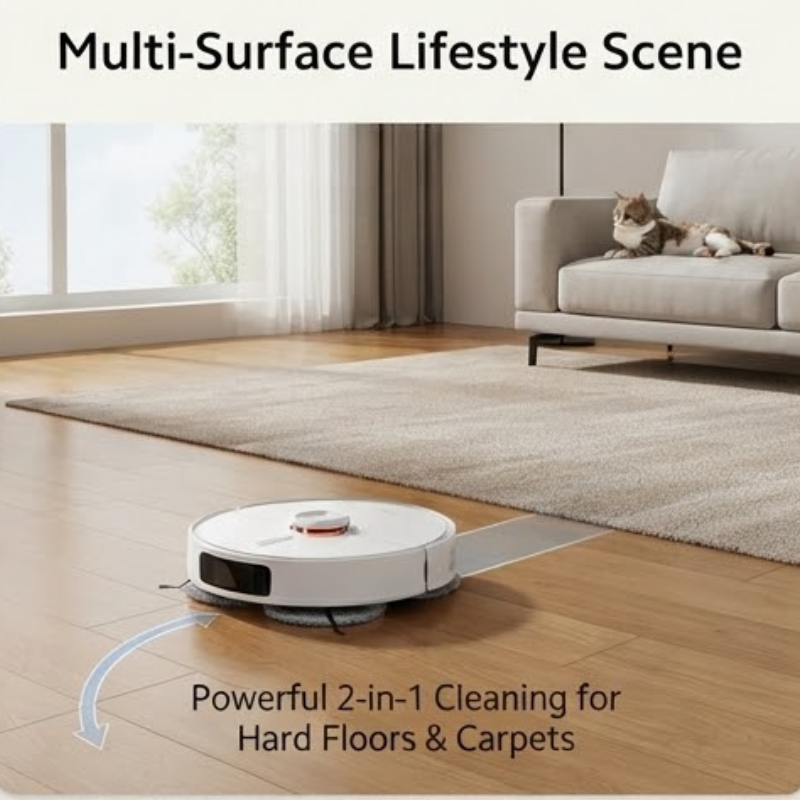 6000Pa Robot Vacuum Cleaner & Mop BHR8159EU